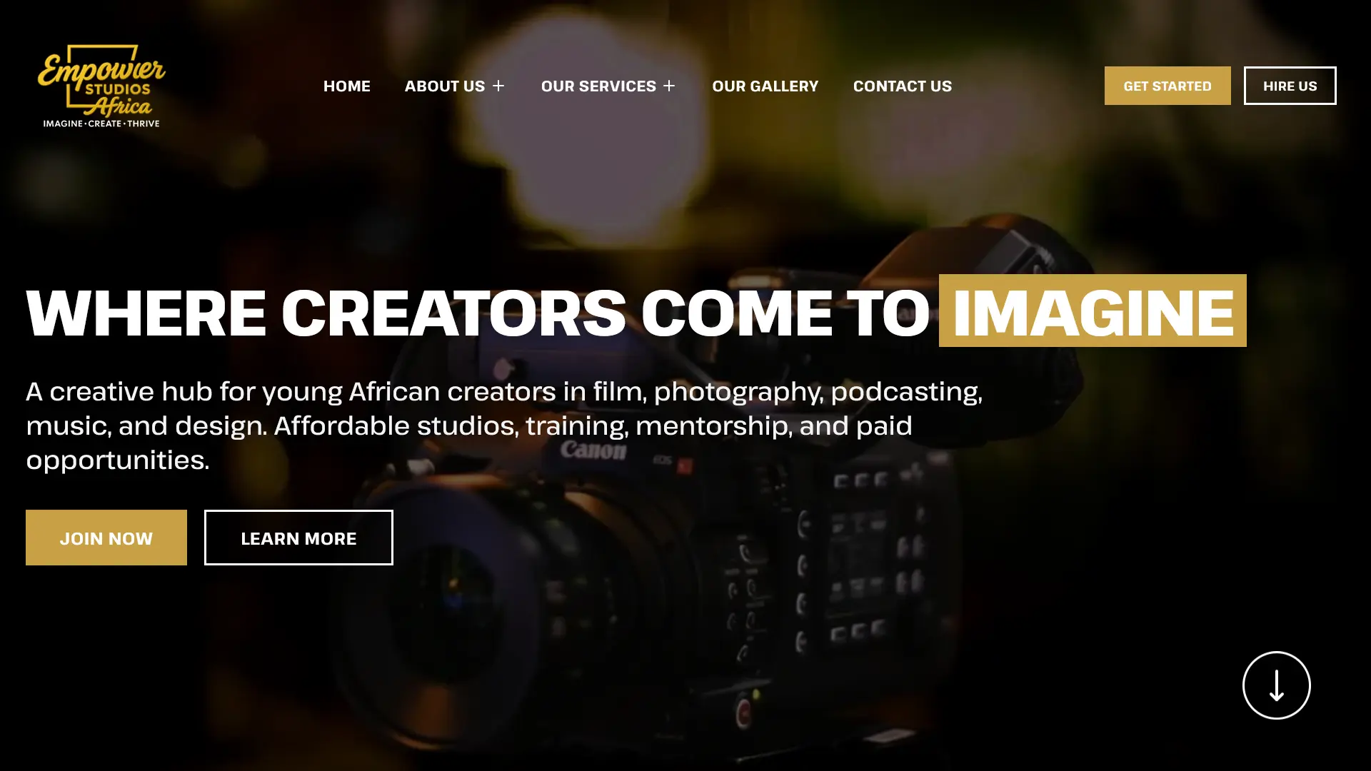 Empower Studios Africa Website