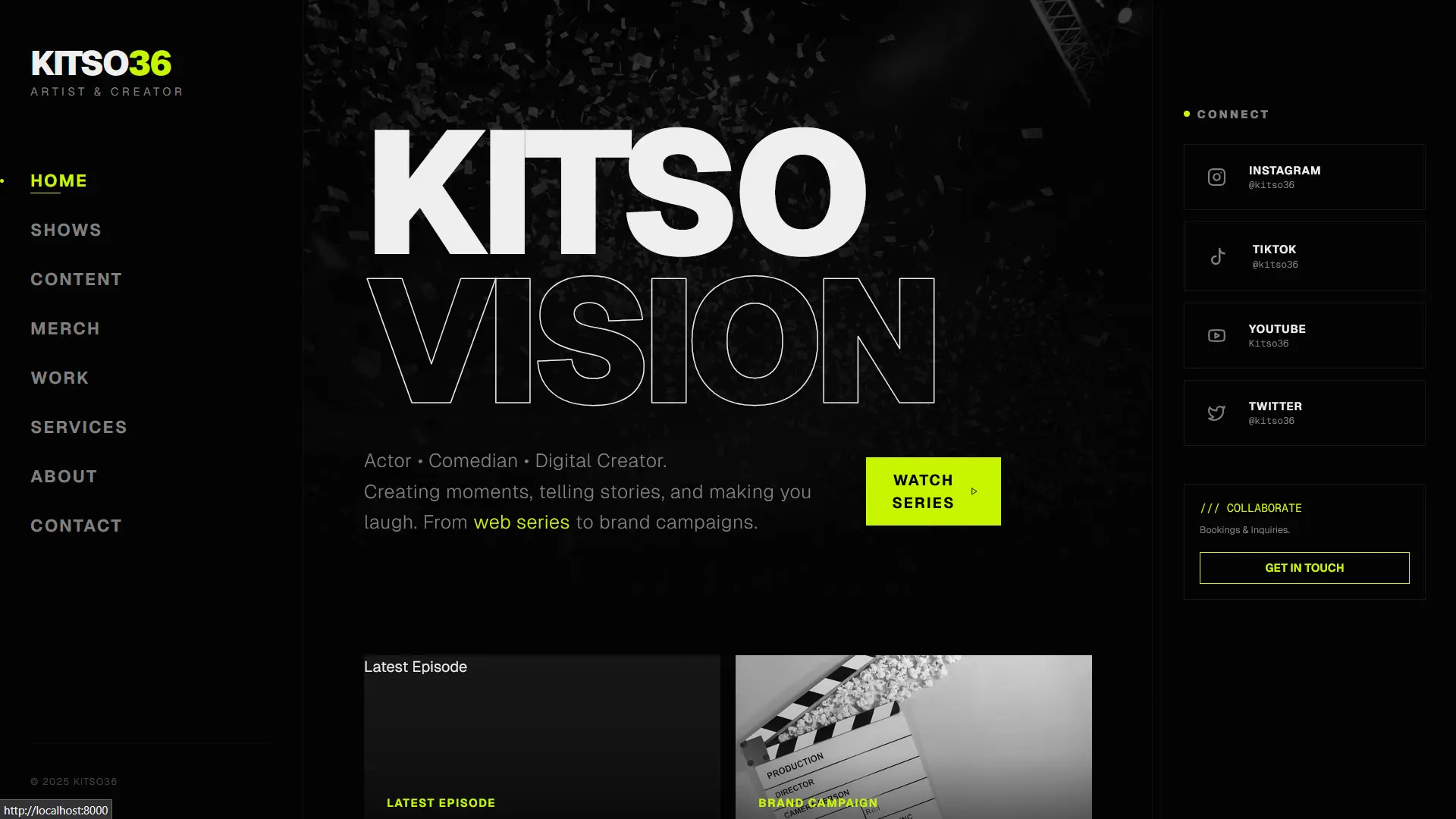 Kitso Artist Portfolio